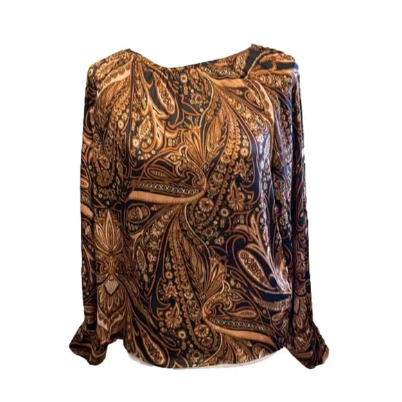 RICHARD Allen Paisley Top Size 2 - Picture 2 of 9
